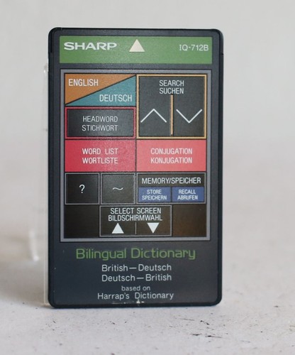Sharp 712b bilingual - sharp, iq-712b