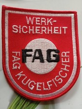 Feuerwehr Ärmelabzeichen WS FAG  Kugelfischer