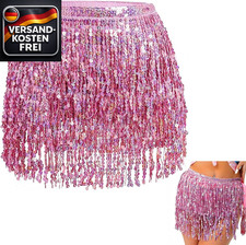 Pailletten Rock Quasten