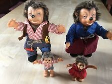 Steiff Original Mecki Familie