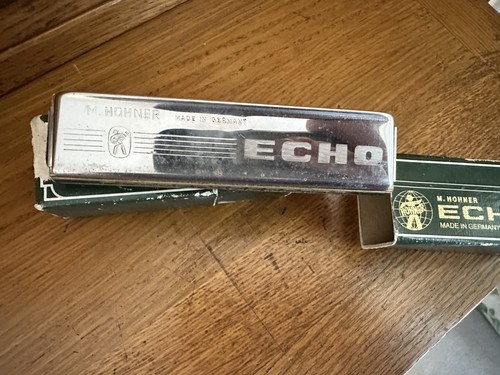 Vintage harmonica the echo - harmonica,