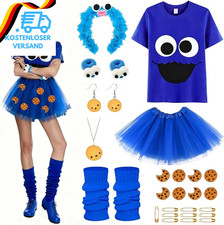 Krümelmonster Kostüm Damen