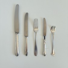 Konvolut versilbertes Besteck