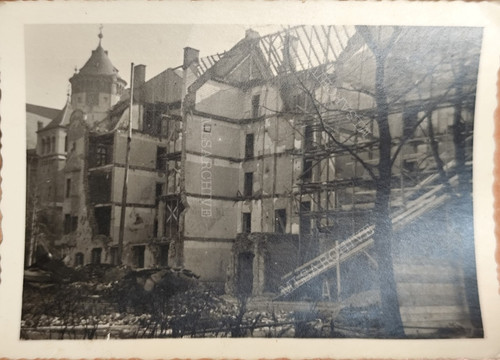 Foto polen feldzug trümmer - foto,