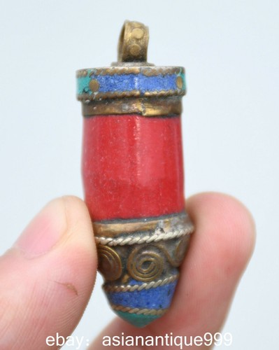 Alte tibet silber inlay - tibet,