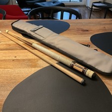 Wilson Cue Vintage Mit Tasche Sehr Schön Top Zustand Pool Billard Selten