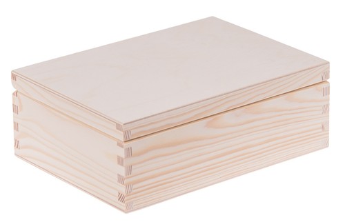 Holzbox mit deckel 22x16x8 - holzbox, cm