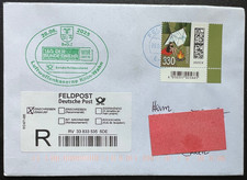 Feldpost, R-Brief, Tag der Bundeswehr Köln-Wahn, Stempel 6490 c, 2025