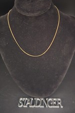 18k Goldkette Halskette Gelbgold 18 Karat 41 cm 2,5 g 750er