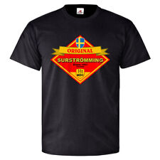 Surströmming Gammel Fisch Schweden Saurer Hering faulig - T Shirt #25789