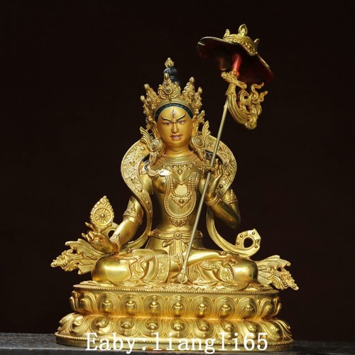 Old tibetan bronze gilt 7 - 13''old,
