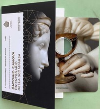 San Marino 2 Euro Antonio Canova CoinCard Münzkarte 2022 leer empty ohne Münze