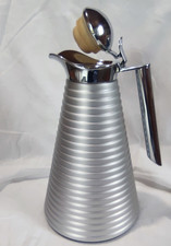 Alfi Achat Isolierkanne Thermoskanne 1 Liter Tassilo v Grolman Silber Alu