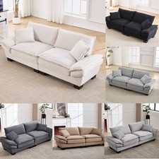 Modern 2-Sitzer Sofa Stoffsofa