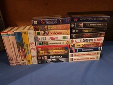 23x VHS Videofilme Konvolut