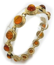 Bracelet real amber in real