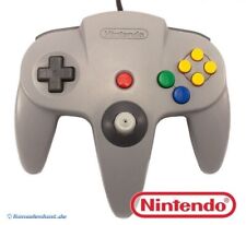 N64 - Original Nintendo Controller #grau NUS-005 mit neuem Analogstick