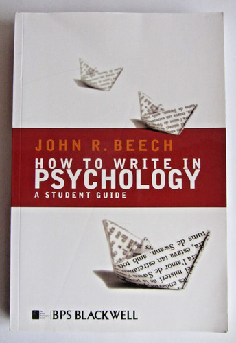How write psychology - how,