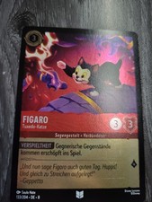 Disney Lorcana Figaro Tuxedo-Katze FOIL