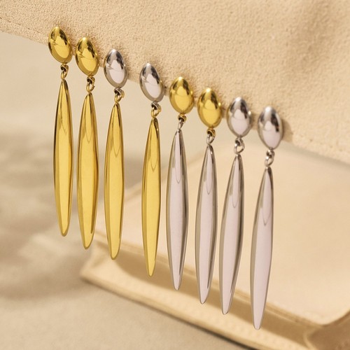 Edelstahl ohrstecker mit - edelstahl,