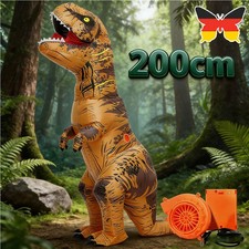 2M-Aufblasbares Kostüm Dino