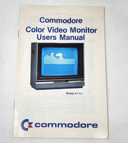 Commodore monitor 1702 - 64,