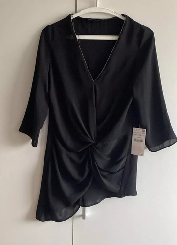 Zara basic bluse - basic, oberteil