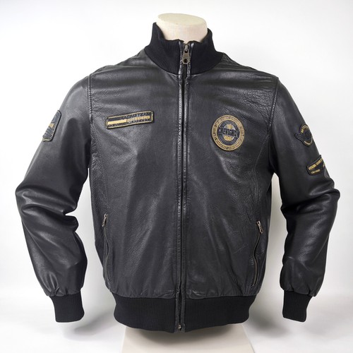 Chevignon lederjacke racing - chevignon,