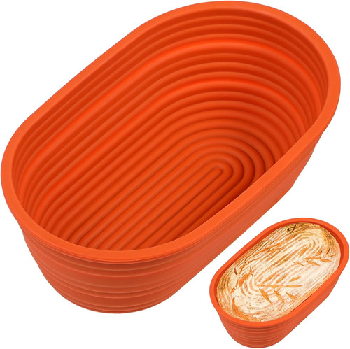 Silikon gärkorb oval für - silikon,
