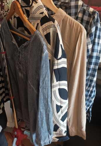 Hemden blusen set - 4x, /