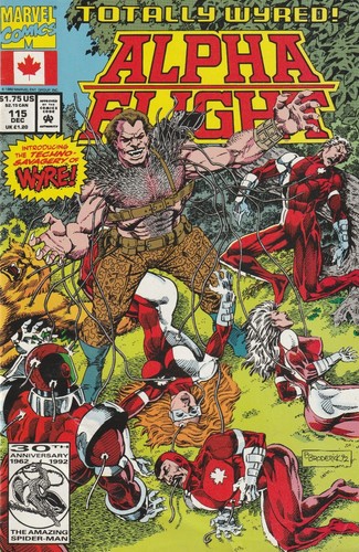Alpha flight 115 marvel - alpha, :
