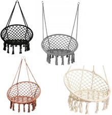 Hängesessel Makramee Hängestuhl Hängesitz Hängeschaukel Swing Sessel