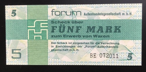 Ddr forum scheck über mark - ddr,
