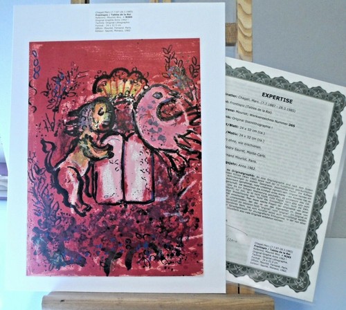 Chagall marc original - chagall,