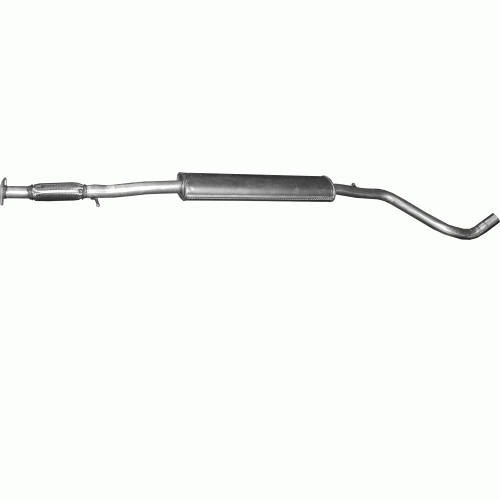 Mitteltopf auspuff für fiat - mitteltopf,