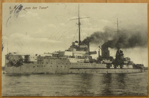 Sms panzerkreuzer von der - ak,