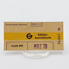 Fahrkarte Fahrschein
