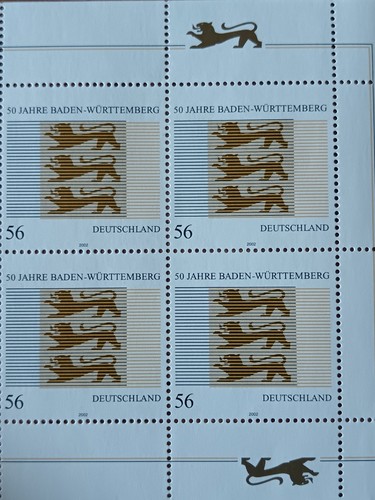Deutsche briefmarken 2002 - briefmarken.,