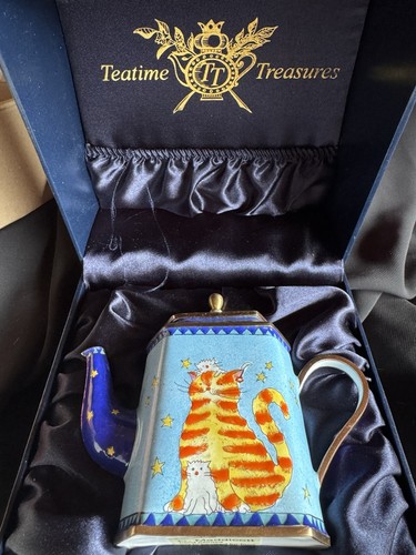 Goebel emaille teekännchen - -emaille, teekännchen-