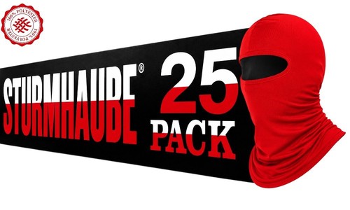 25er pack sturmhaube balaclava - pack,
