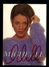 Michelle autogrammkarte - michelle,