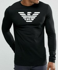 Emporio Armani Schwarz Langarm