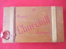 CHURCHILL SUMATRA * Zigarrenkiste aus Holz  25 Cigars *