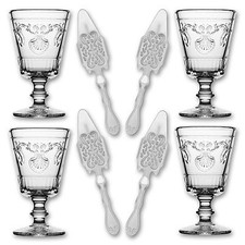 4x La Rochere Absinth Glas