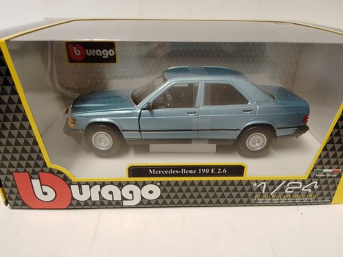 Burago mercedes benz 190e 6 - mercedes,