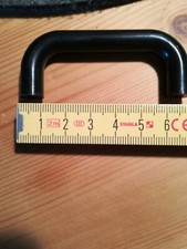 Schubladen-Schrankgriffe , 6 x schwarz inkl. passende Schrauben 64 mm