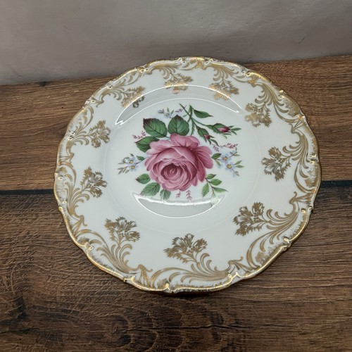 Vintage zierteller rose - vintage,