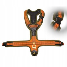 Niggeloh oranges Hundegeschirr 3 Verschlüsse