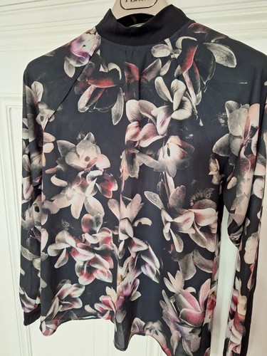 Zara bluse blumen - zara,