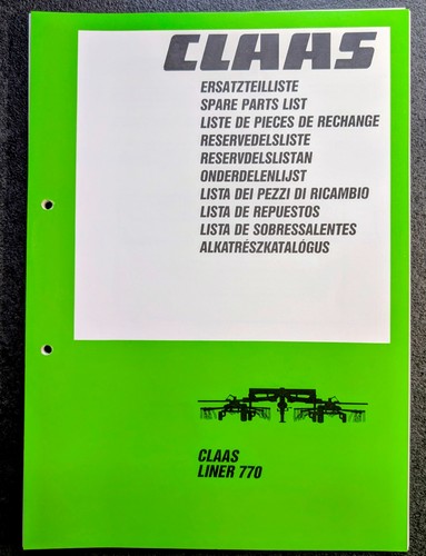 Claas liner 770 - claas,